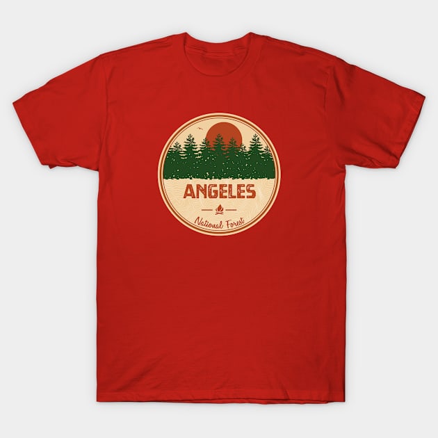 Angeles National Forest T-Shirt by esskay1000